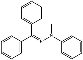 N-(benzhydrylideneamino)-N-methyl-aniline 结构式