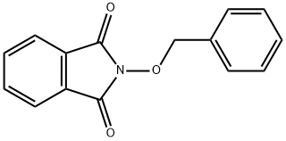 N-(ベンジルオキシ)フタルイミド 化学構造式