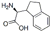 2-(indanyl)glycine Structure