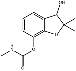 16655-82-6 N-メチルカルバミン酸(2,2-ジメチル-3-ヒドロキシ-2,3-ジヒドロベンゾフラン)-7-イル