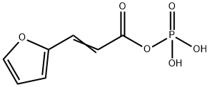 beta-(2-furyl)acryloyl phosphate Structure