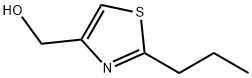 4-Thiazolemethanol,  2-propyl- 结构式