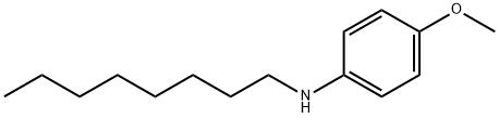 N-octyl-p-anisidine 结构式