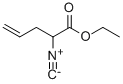 2-ISOCYANO-PENT-4-ENOIC ACID ETHYL ESTER 化学構造式