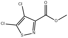 METHYL 4,5-DICHLOROISOTHIAZOLE-3-CARBOXYLATE,166668-76-4,结构式