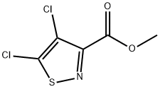 METHYL 4,5-DICHLOROISOTHIAZOLE-3-CARBOXYLATE Structure