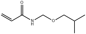 N-(イソブトキシメチル)アクリルアミド 化学構造式