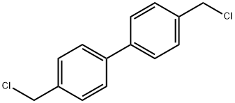 4,4'-Bis(chloromethyl)-1,1'-biphenyl Struktur