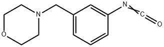 4-(3-ISOCYANATOBENZYL)MORPHOLINE 化学構造式