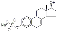 17β-Dihydro Equilin 3-Sulfate Sodium Salt 结构式