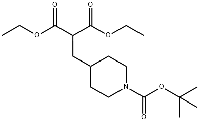 2-(1-Boc-piperidin-4-ylMethyl)Malonic acid diethyl ester|二乙基 2-[[1-[(2-丙烷甲基-2-基)氧羟基]哌啶-4-基]甲基]丙二酸根