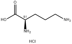 D-鸟氨酸盐酸盐, 16682-12-5, 结构式