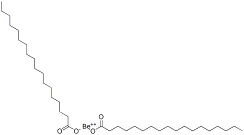 ジステアリン酸ベリリウム 化学構造式