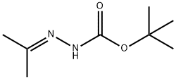 3-Isopropylidenecarbazic acid tert-butyl ester Structure