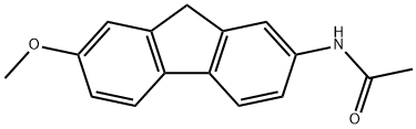 N-(7-Methoxy-9H-fluoren-2-yl)acetamide Structure