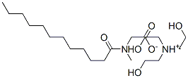 N-methyl-N-(1-oxododecyl)glycine, compound with 2,2',2''-nitrilotri(ethanol) (1:1) 