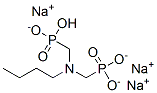 trisodium hydrogen [(butylimino)bis(methylene)]bisphosphonate,16693-68-8,结构式