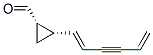 Cyclopropanecarboxaldehyde, 2-(1,5-hexadien-3-ynyl)-, [1S-[1alpha,2alpha(E)]]- (9CI)|