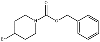 4-溴哌啶-1-甲酸苄酯,166953-64-6,结构式