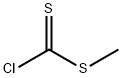 クロロジチオぎ酸メチル 化学構造式