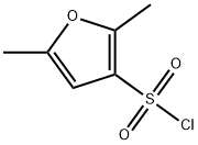2,5-DIMETHYL-3-FURANSULFONYL CHLORIDE Structure