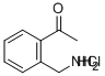 2'-AMINOMETHYLACETOPHENONE HCL Structure