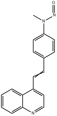 16699-10-8 4-(4-N-METHYL-N-NITROSAMINOSTYRYL)QUINOLINE