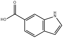 6-吲哚甲酸, 1670-82-2, 结构式