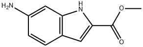 METHYL 6-AMINO-1H-INDOLE-2-CARBOXYLATE Struktur