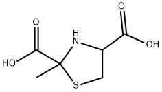 2-methyl-2,4-thiazolidine dicarboxylate 结构式