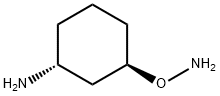 Cyclohexanamine, 3-(aminooxy)-, trans- (9CI) Structure