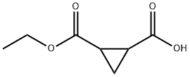 1,2-环丙烷二羧酸-1-乙酯,167113-73-7,结构式