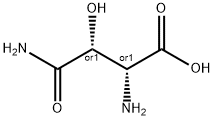 3-hydroxyasparagine Structure