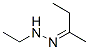 2-Butanone ethyl hydrazone Structure