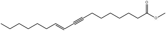 (E)-10-Heptadecen-8-ynoic acid methyl ester Struktur