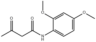 2',4'-DIMETHOXYACETOACETANILIDE Structure