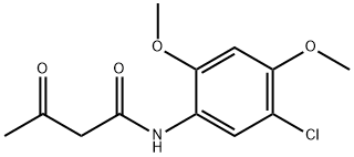ACETOACET-2,4-DIMETHOXY-5-CHLOROANILIDE Struktur