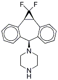 1,1-Difluorocyclopropane-1-dibenzosuberyl Piperazine Dihydrochloride|167155-78-4