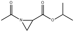 2-Aziridinecarboxylic acid, 1-acetyl-, 1-methylethyl ester (9CI) 结构式