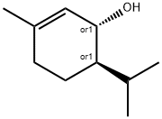 trans-6-(isopropyl)-3-methylcyclohex-2-en-1-ol,16721-39-4,结构式