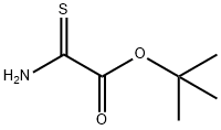 Oxamic  acid,2-thio-,tert-butyl  ester  (8CI) 化学構造式