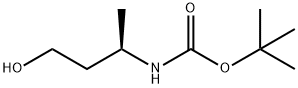 Carbamic acid, [(1R)-3-hydroxy-1-methylpropyl]-, 1,1-dimethylethyl ester (9CI) Struktur