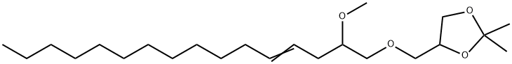 16725-40-9 4-[[(2-Methoxy-4-hexadecenyl)oxy]methyl]-2,2-dimethyl-1,3-dioxolane