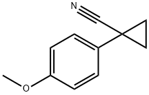 16728-00-0 1-(4-メトキシフェニル)シクロプロパン-1-カルボニトリル