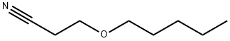 3-PENTYLOXYPROPIONITRILE Structure