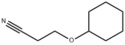 3-(cyclohexyloxy)propiononitrile Structure