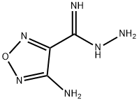 1,2,5-Oxadiazole-3-carboximidicacid,4-amino-,hydrazide(9CI) Struktur