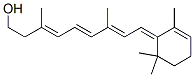 (3E,5E,7E)-9-[(3E)-2,4,4-Trimethyl-1-cyclohexen-3-ylidene]-3,7-dimethylnona-3,5,7-trien-1-ol Structure