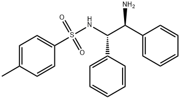 (S,S)-N-(2-アミノ-1,2-ジフェニルエチル)-p-トルエンスルホンアミド 化学構造式