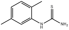 (2,5-キシリル)チオ尿素 化学構造式